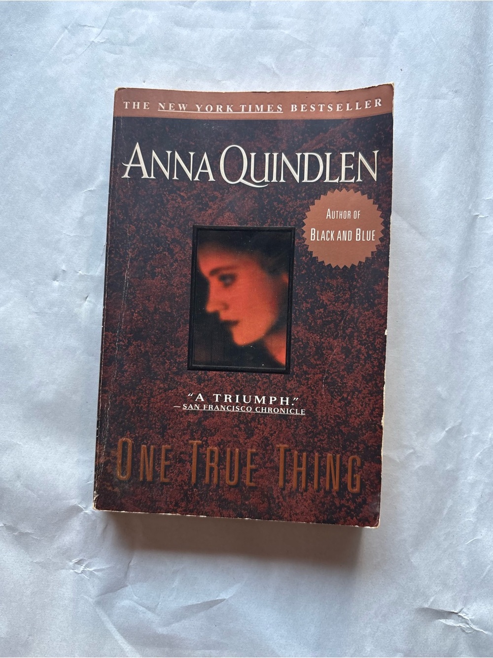 Anna Quindlen One True Thing Trade Paperback 1997 Fiction Mothers & Daughters